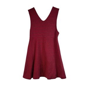 Zara Girls Red Black Plaid Dress Size 9 School Holiday